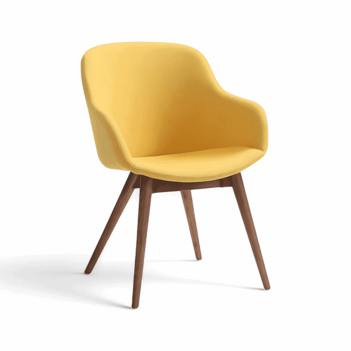 Chaise de salle à manger Gilly jaune