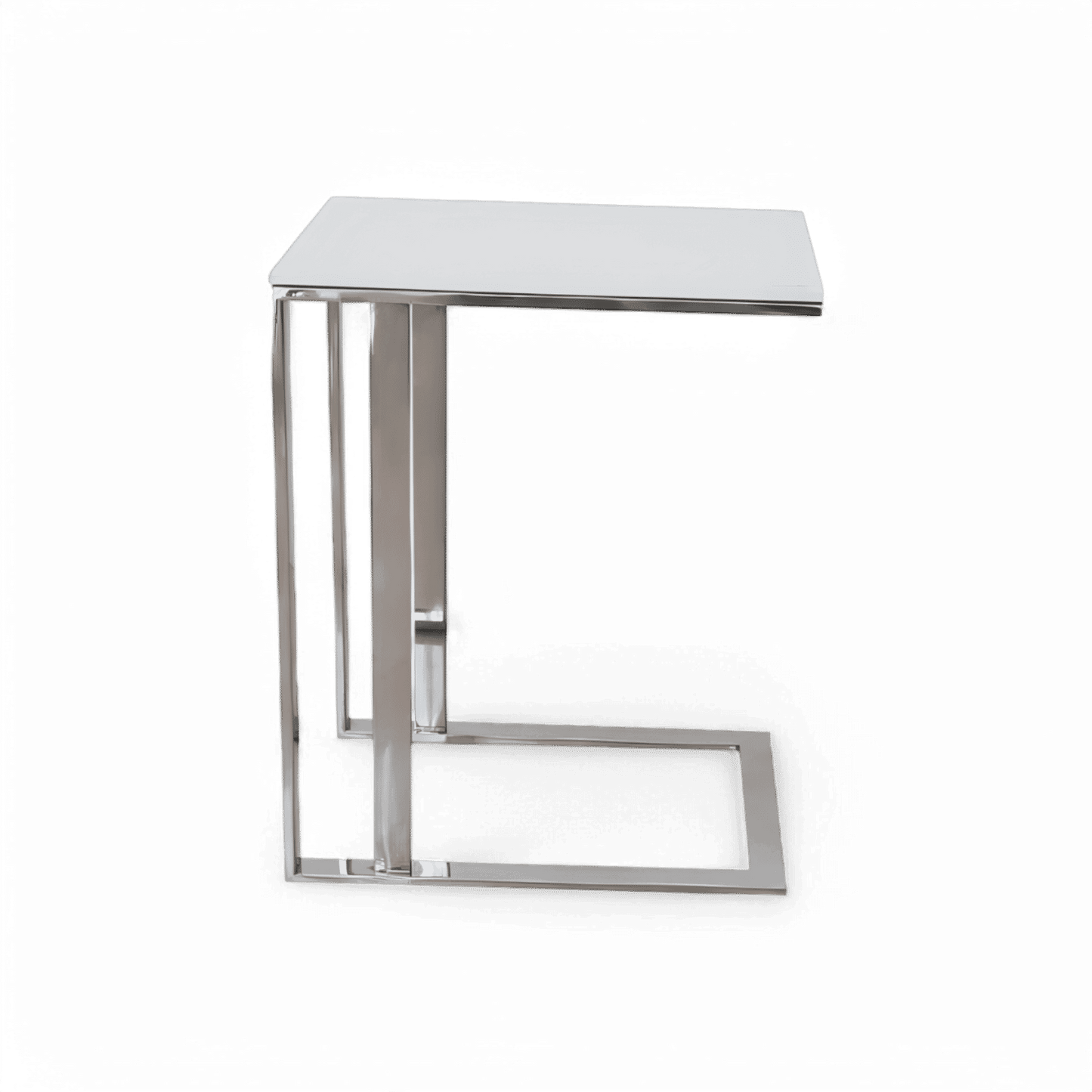 Table d'appoint Khloe blanche