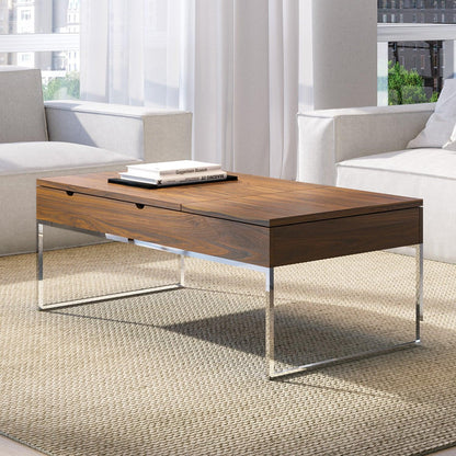 Table basse Lubeck en noyer