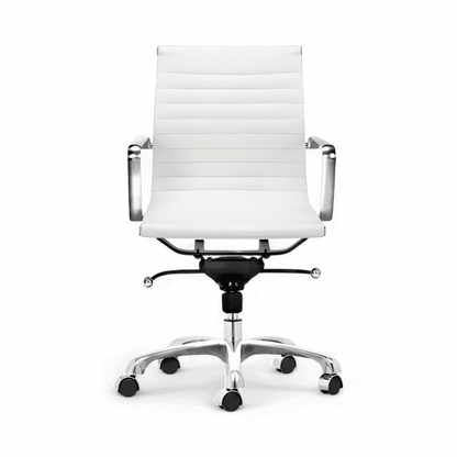 Chaise de bureau Ludlow blanche