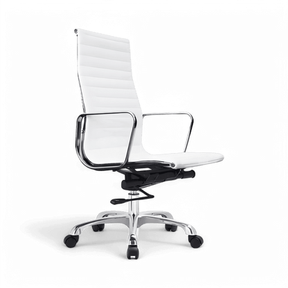 Chaise de bureau Ludlow blanche