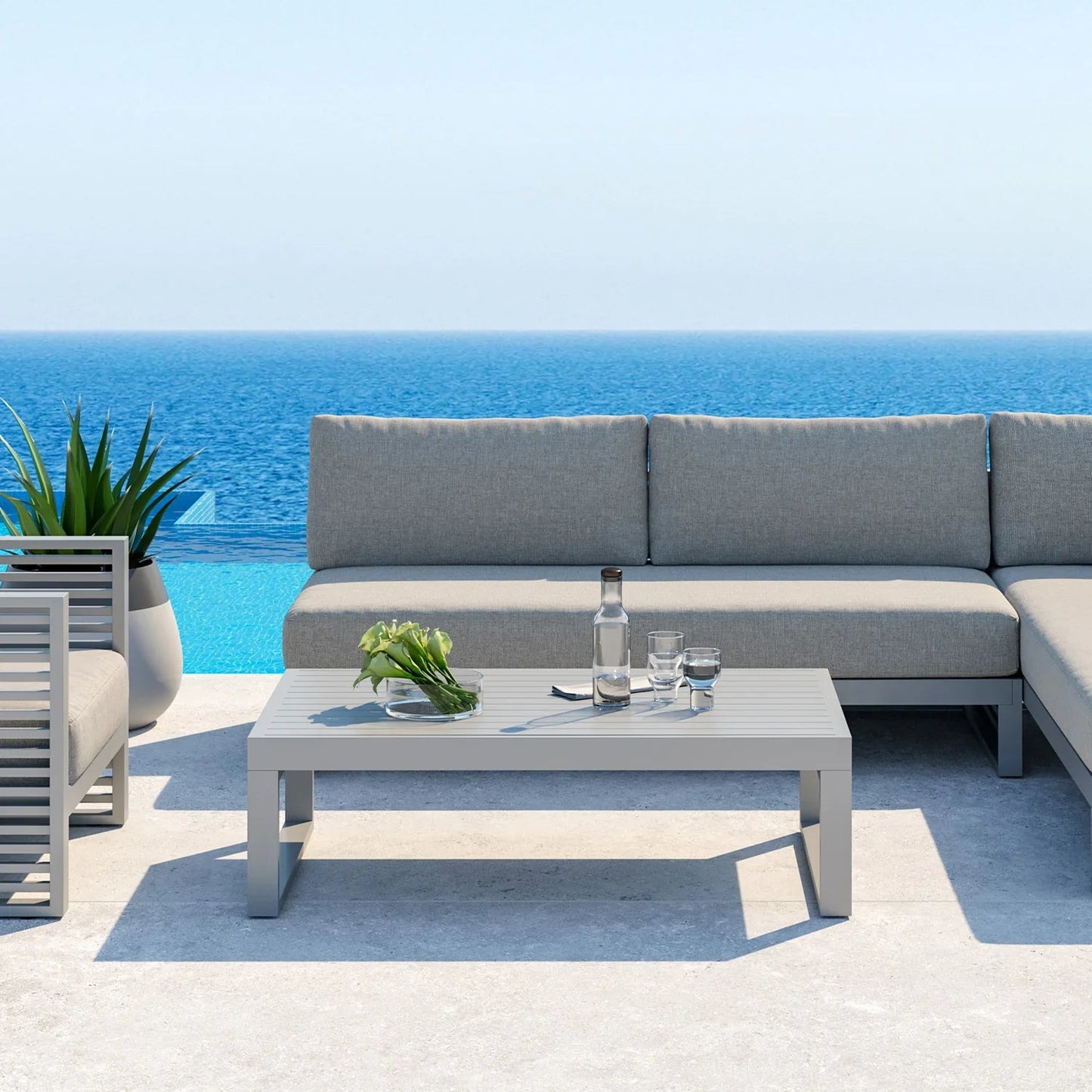 Table basse d'extérieur Mallorca