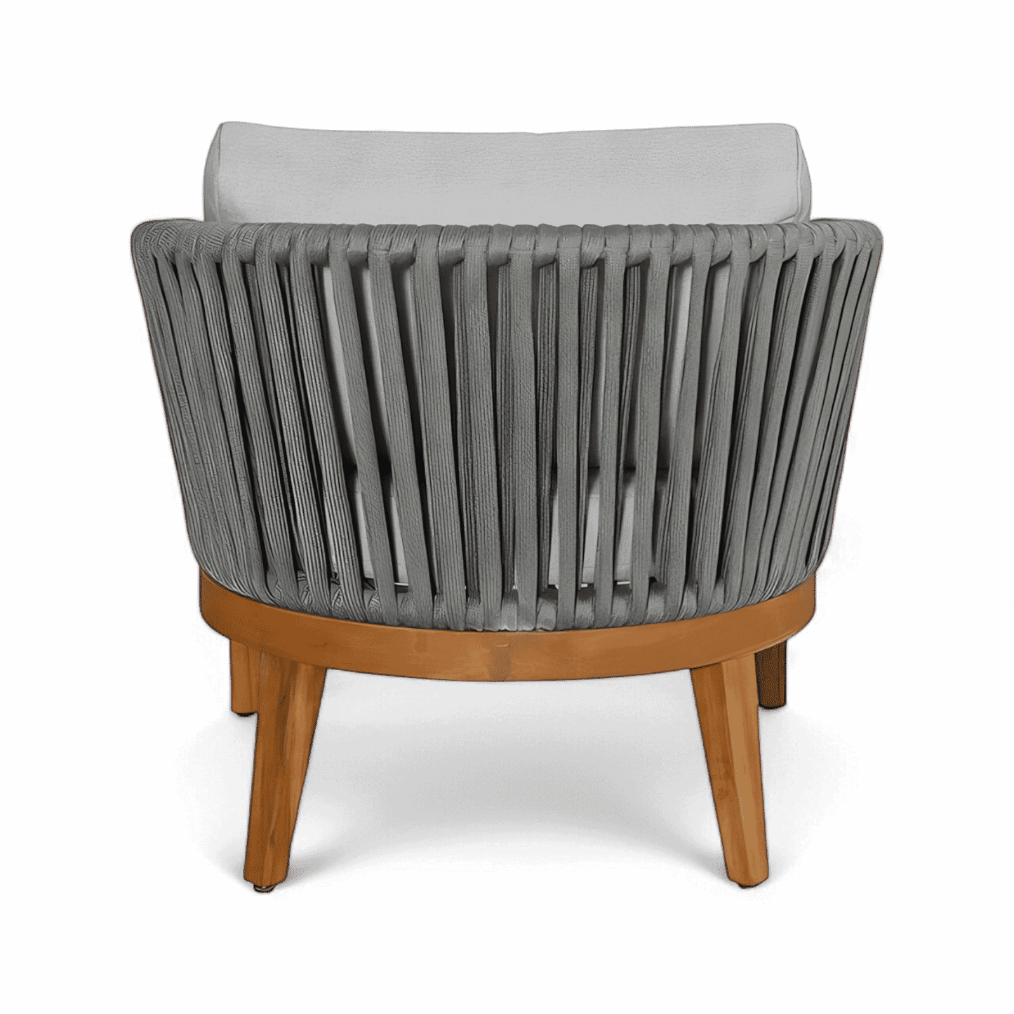 Fauteuil d'extérieur Maui gris clair