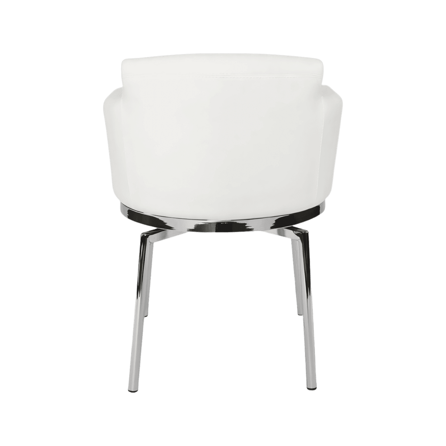 Chaise de salle à manger Aldo blanche