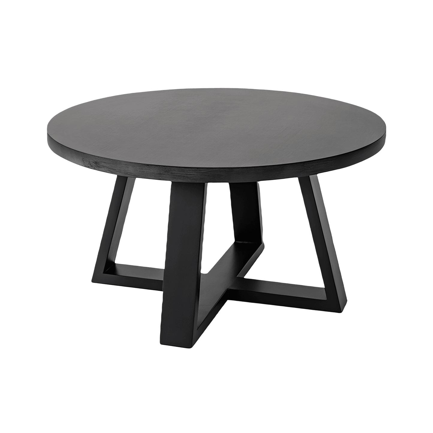 Petite table basse noire Nicola