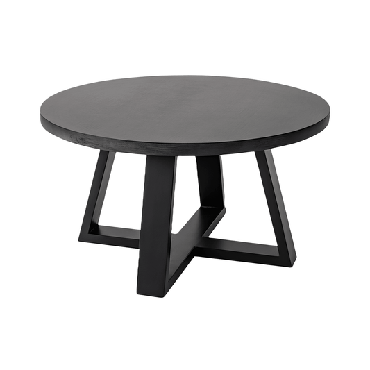 Petite table basse noire Nicola