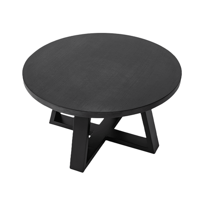 Petite table basse noire Nicola