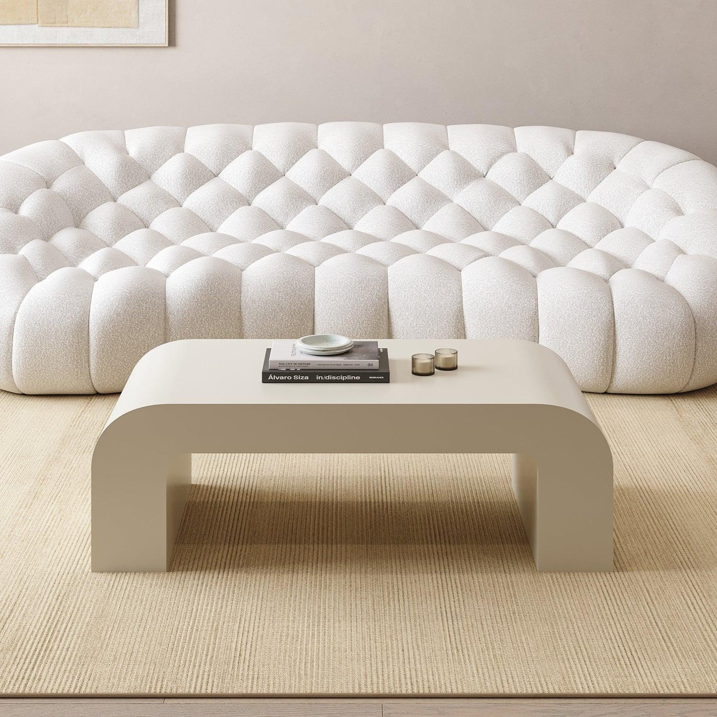 Table basse Osna en albâtre