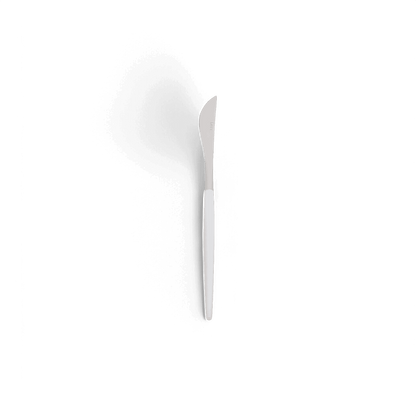 Ensemble d'argenterie Paradiso blanc et argent