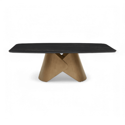 Table à manger Siena noire