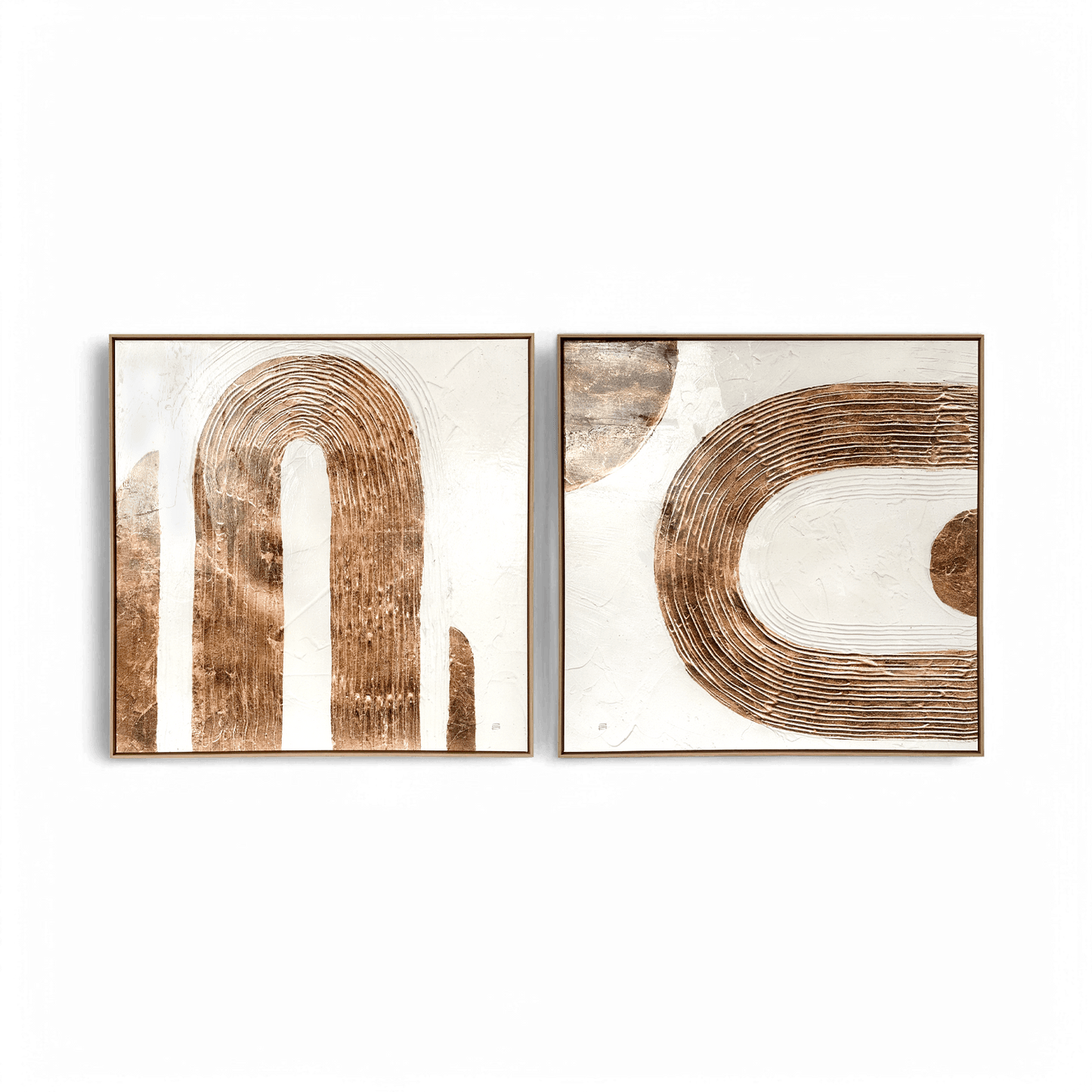 Vagues subtiles 40 x 40 (lot de 2)