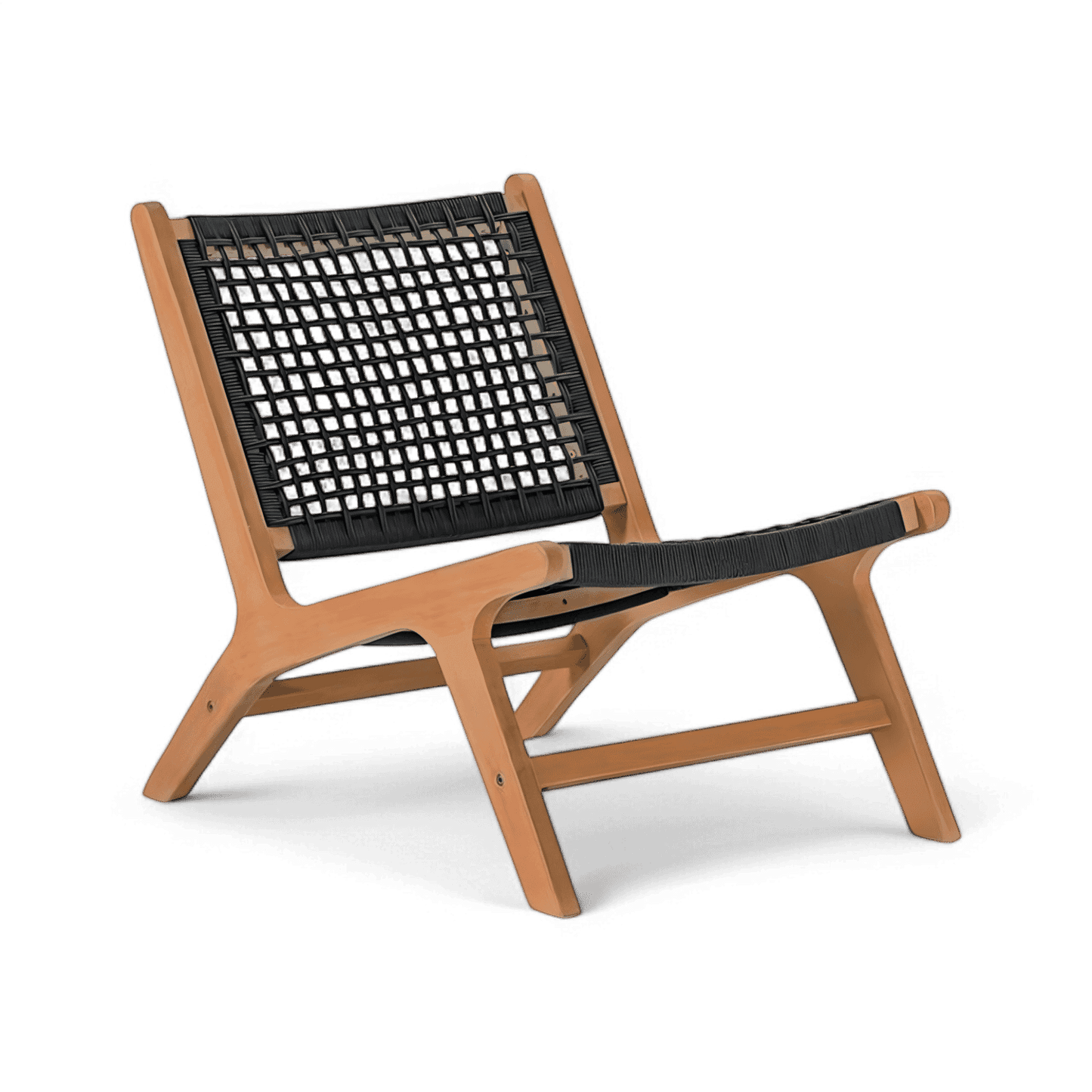 Chaise longue d'extérieur Tahiti gris foncé