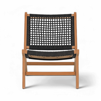 Chaise longue d'extérieur Tahiti gris foncé