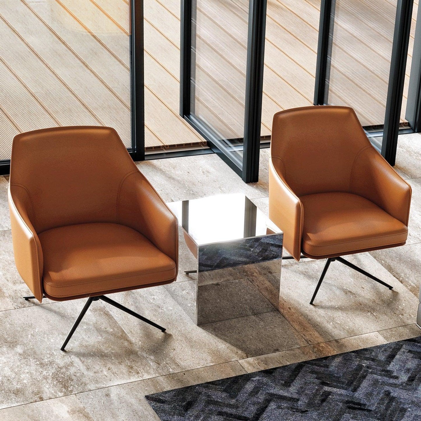 Fauteuil Tahoe Cognac