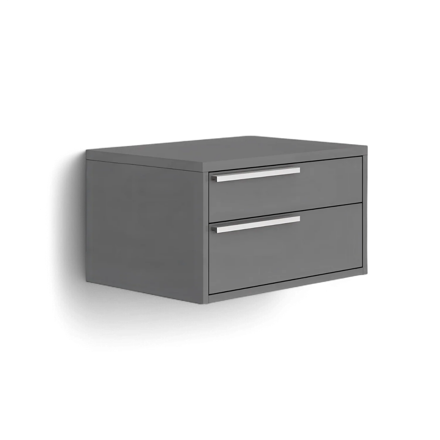 Table de chevet Veneto grise droite