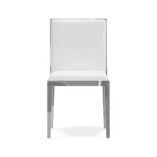Chaise de salle à manger Verrier blanche
