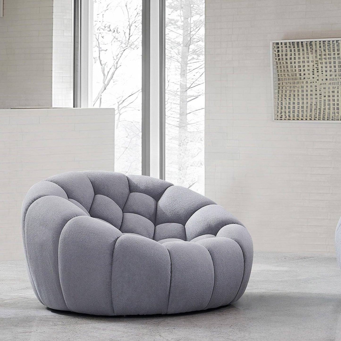 Fauteuil Warby gris