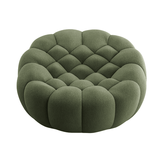 Fauteuil de salon Warby vert