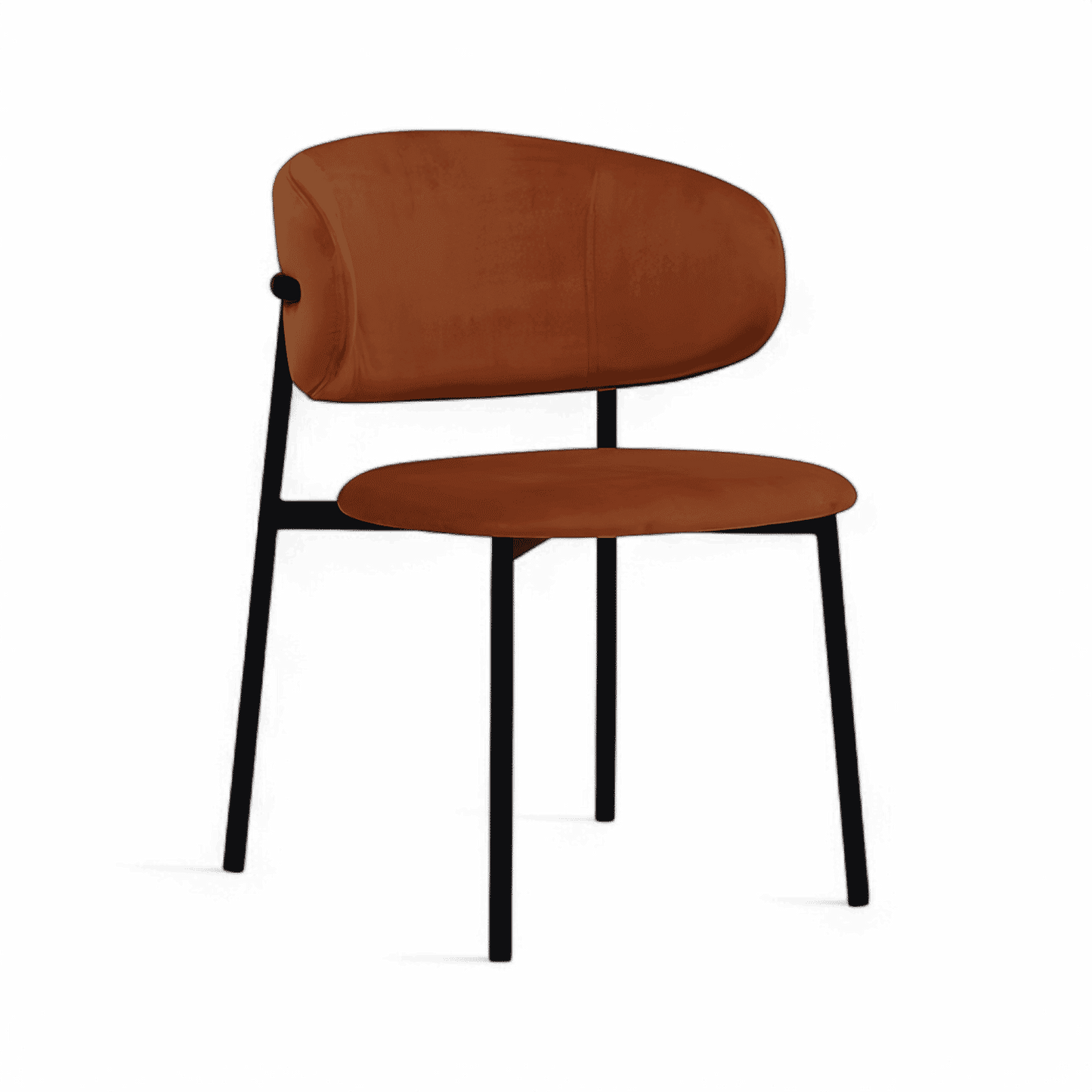 Chaise de salle à manger Zoya en terre cuite