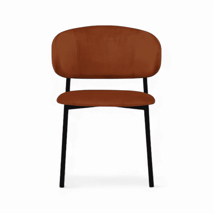 Chaise de salle à manger Zoya en terre cuite