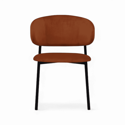 Chaise de salle à manger Zoya en terre cuite