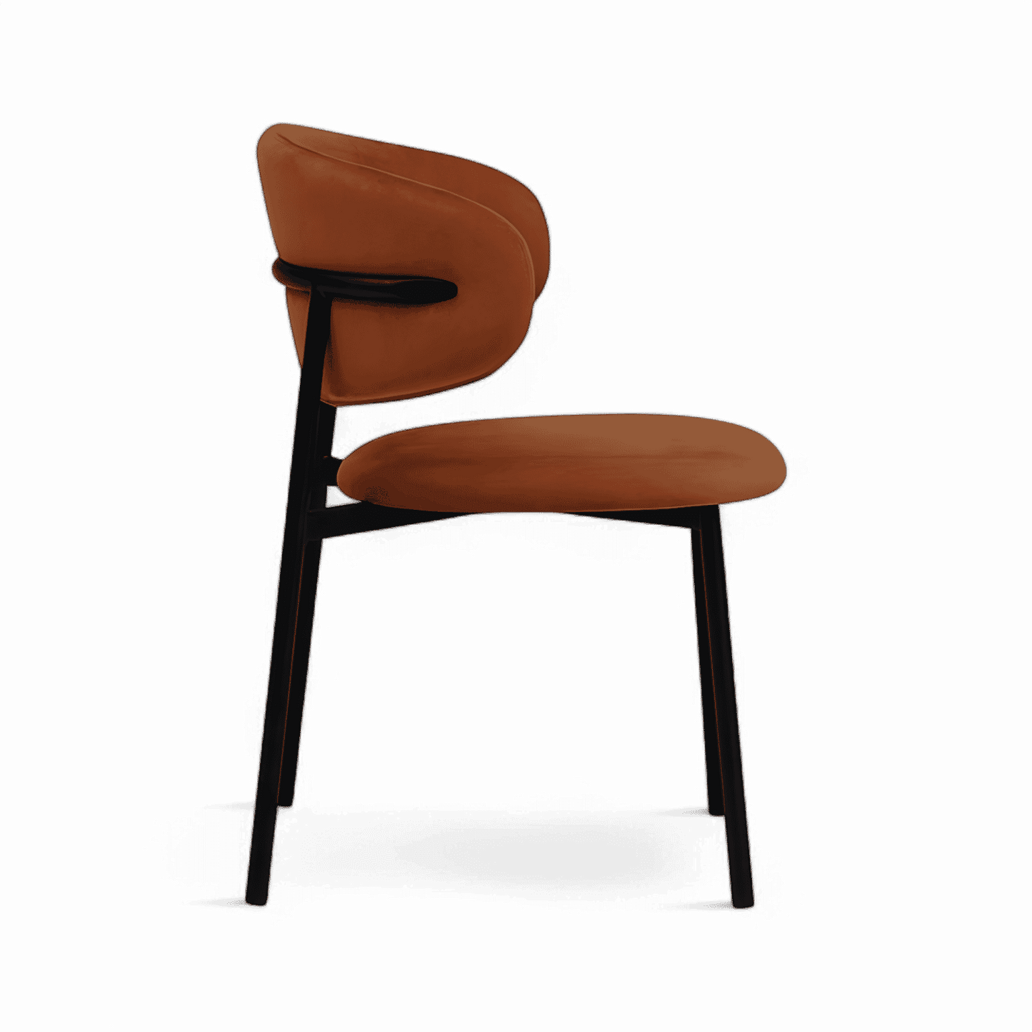 Chaise de salle à manger Zoya en terre cuite